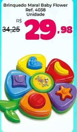Unicompra Brinquedo Maral Baby Flower oferta