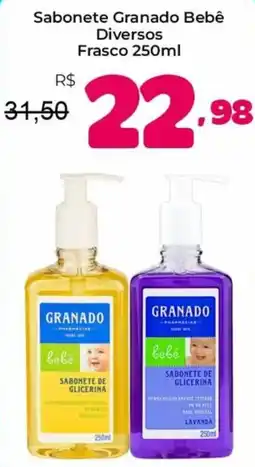 Unicompra Sabonete Granado Bebê Diversos oferta