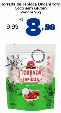 Unicompra Torrada de tapioca okoshi com coco oferta