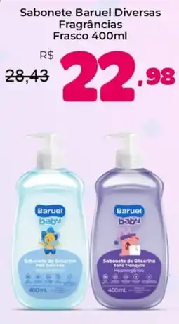 Unicompra Sabonete Baruel Diversas Fragrâncias oferta
