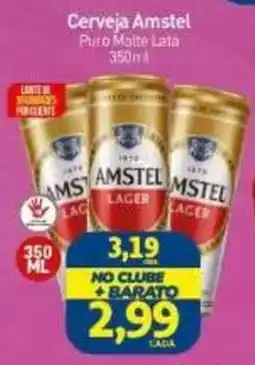Rede Bom Lugar Cerveja Amstel Puro Matte Lata oferta