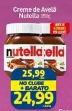 Rede Bom Lugar Creme de Avelã Nutella oferta