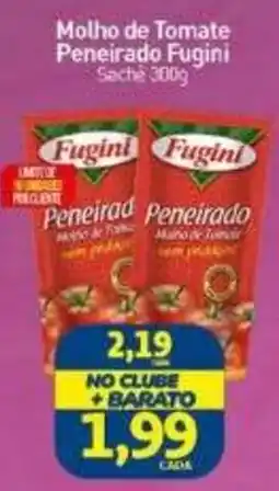 Rede Bom Lugar molho de tomate peneirado fugini oferta