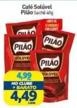 Rede Bom Lugar Café Solúvel Pilão oferta