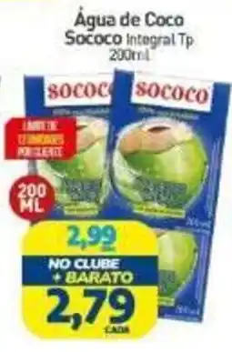 Rede Bom Lugar Água de Coco Sococo Integral oferta