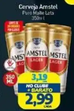 Rede Bom Lugar Cerveja Amstel Puro Malte Lata oferta