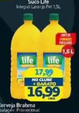 Rede Bom Lugar Suco life integral laranja pet oferta