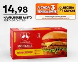 Mercadão Atacadista Hambúrguer misto oferta