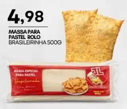 Mercadão Atacadista Massa especial para pastel brasileirinha oferta