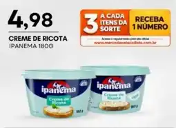 Mercadão Atacadista Creme de ricota oferta