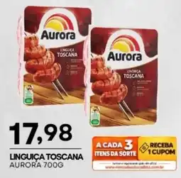 Mercadão Atacadista Linguiça toscana aurora oferta