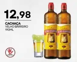 Mercadão Atacadista Cachaça velho bárreiro oferta