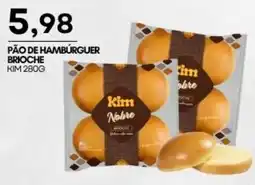 Mercadão Atacadista Pão de hambúrguer brioche oferta