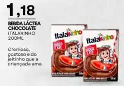 Mercadão Atacadista bebida láctea chocolate italakinho oferta