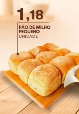 Mercadão Atacadista pão de milho pequeno oferta