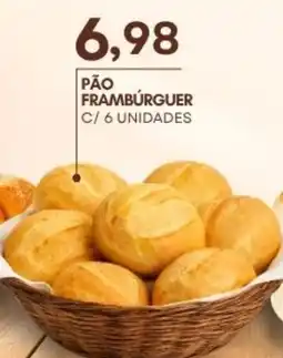 Mercadão Atacadista pão frambúrger oferta