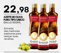 Mercadão Atacadista Azeite de oliva puro tipo unico gallo oferta