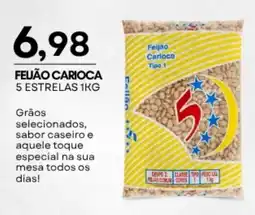 Mercadão Atacadista Feijão carioca 5 estrelas oferta