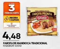 Mercadão Atacadista Farofa de mandioca tradicional oferta