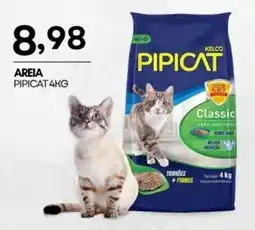 Mercadão Atacadista Areia pipicat 4kg oferta