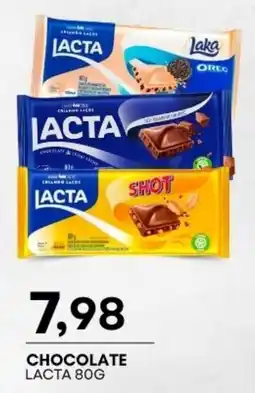 Mercadão Atacadista chocolate lacta 80g oferta