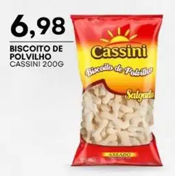 Mercadão Atacadista Biscoito de Polvilho Cassini oferta