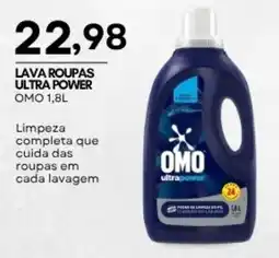 Mercadão Atacadista Lava roupas ultra power omo 1,8l oferta