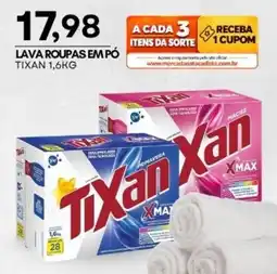 Mercadão Atacadista Lava roupas em pó tixan oferta