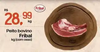 Cometa Supermercados Peito bovino Fribal oferta