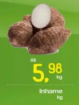 Cometa Supermercados Inhame oferta