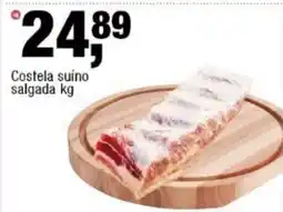 Frangolândia Costela suíno salgada oferta