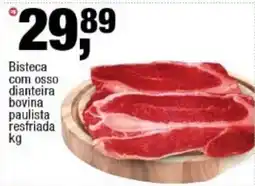 Frangolândia Bisteca com osso dianteira bovina paulista resfriada oferta