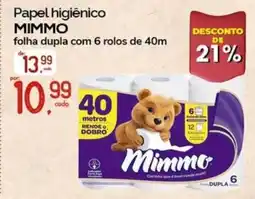 Cometa Supermercados Papel higiênico mimmo oferta