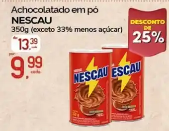 Cometa Supermercados Achocolatado em pó nescau oferta