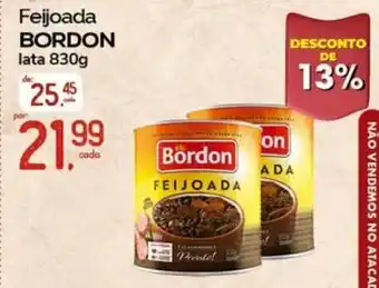 Cometa Supermercados Feijoada bordon oferta