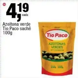 Frangolândia Azeitona verde tio paco sachê oferta