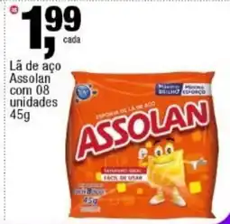 Frangolândia Lã de aço Assolan oferta