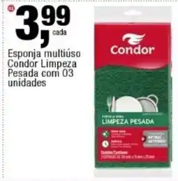 Frangolândia Esponja multiuso condor limpeza oferta