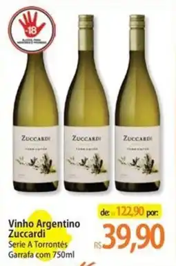 Atacadão Vinho Argentino Zuccardi oferta