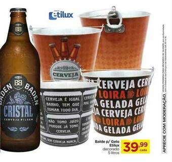 Carrefour Balde P Gelo Etilux oferta