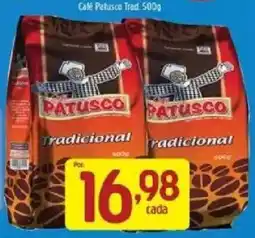 Supermercados Guanabara Café Patusco oferta