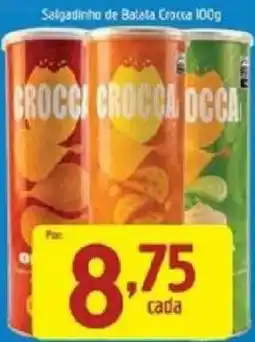 Supermercados Guanabara Salgadinho de Batata Crocca oferta