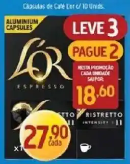 Supermercados Guanabara Cápsulas de Café Lór oferta