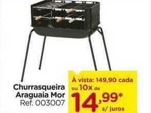 Carrefour Churrasqueira Araguaia Mor oferta