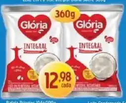 Supermercados Guanabara Leite em pó integral glória oferta