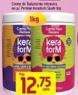 Supermercados Guanabara Creme de Tratamento Intensivo ou p/ Pentear Keraform Skate oferta