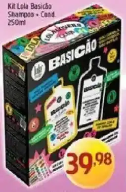 Supermercados Guanabara Kit Lola Basicão Shampoo + Cond oferta