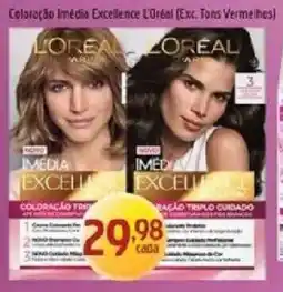 Supermercados Guanabara Coloração Imédia Excellence L'Oréal oferta