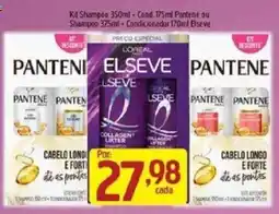 Supermercados Guanabara Kit Shampoo + Pantene ou Shampoo + Condicionador Elseve oferta