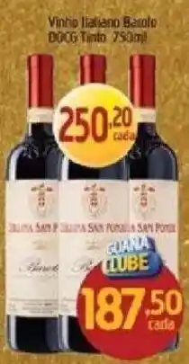 Supermercados Guanabara Vinho italiano basico dogg tinto oferta